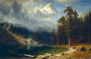 Mount Corcoran door Albert Bierstadt